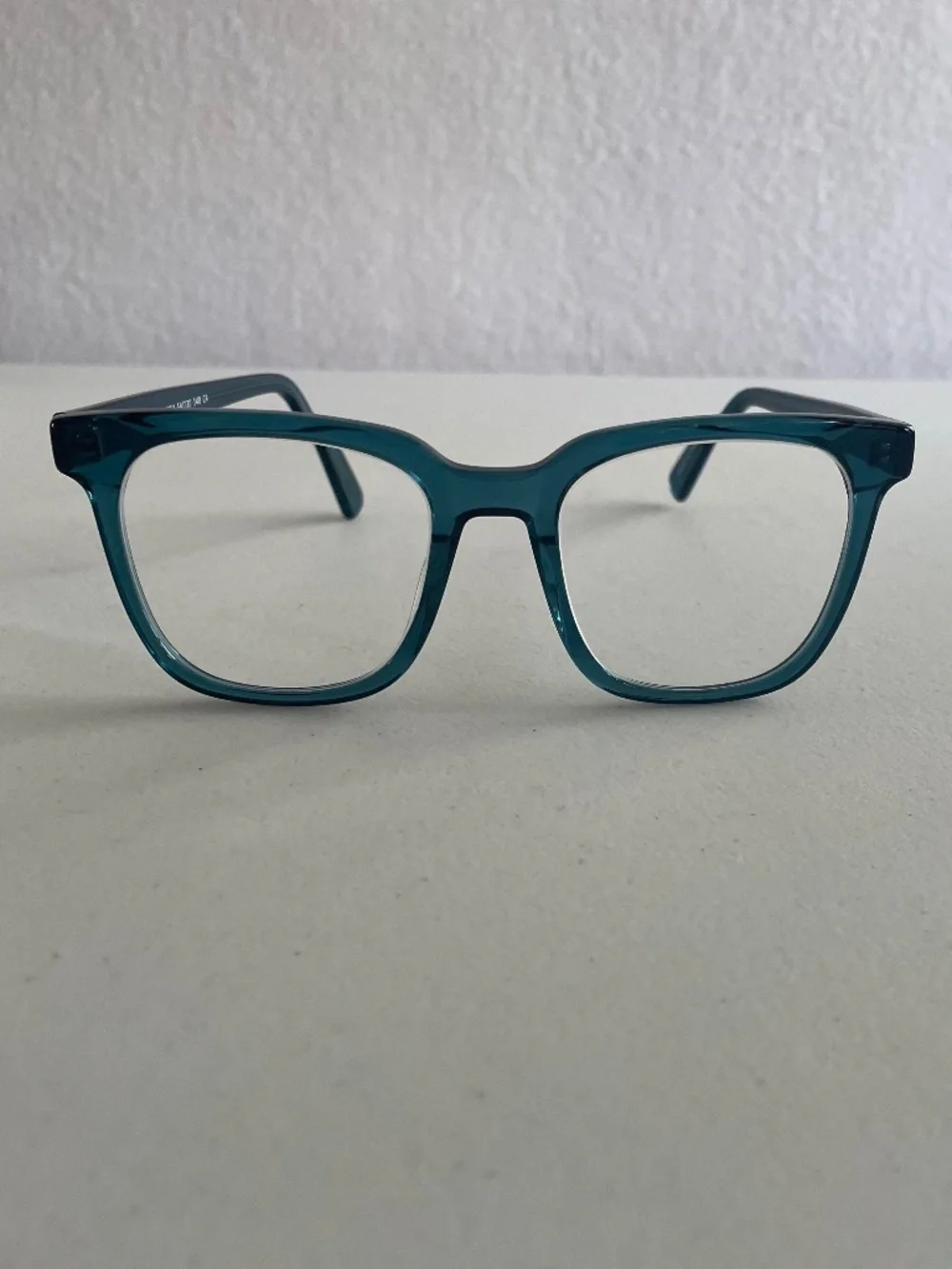 Eyebuydirect Kenneth Teal Glasses Frame Only Square Teal Acetate Full-Rim
